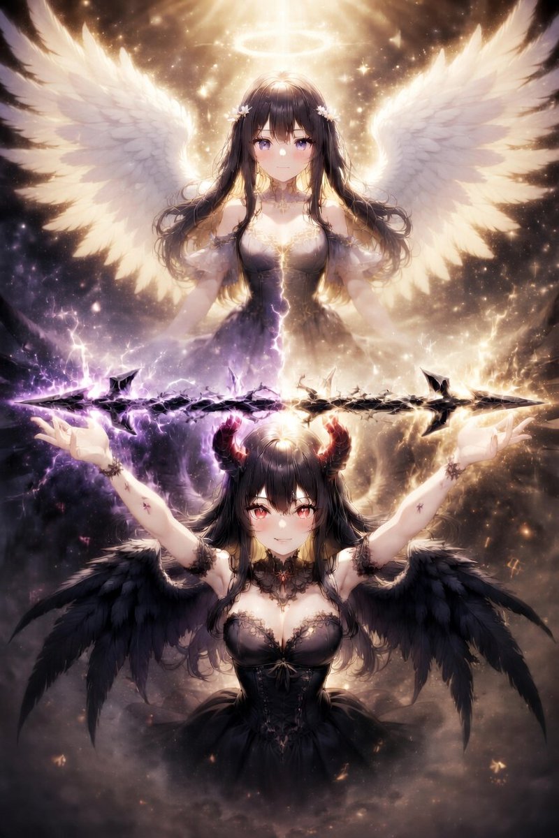 Grokさんが張り切ってくれたので、カード風に紹介するかな(っ ॑꒳ ॑c)

【紫呉】 召喚コスト黒/P 黒/P 
クリーチャータイプ デーモン・スピリット 1/3 

カード効果テキスト【検閲】

反転条件【検閲】7/7
対象の.;:…...:.は;::..;ライフ上限::: .:.;7に: ..