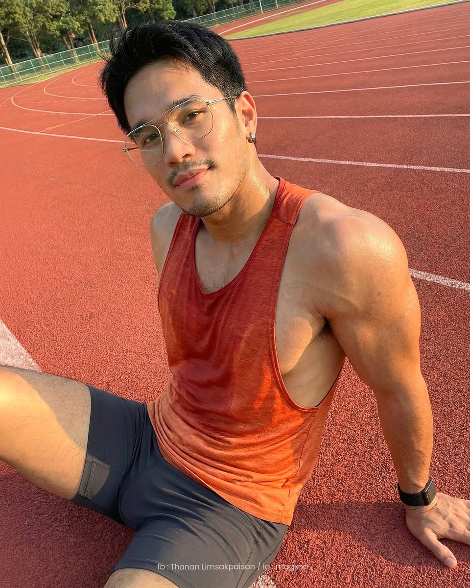 magxn_'s tweet image. พักเหนื่อย🔥💦 
#runningmotivation #run #fyp