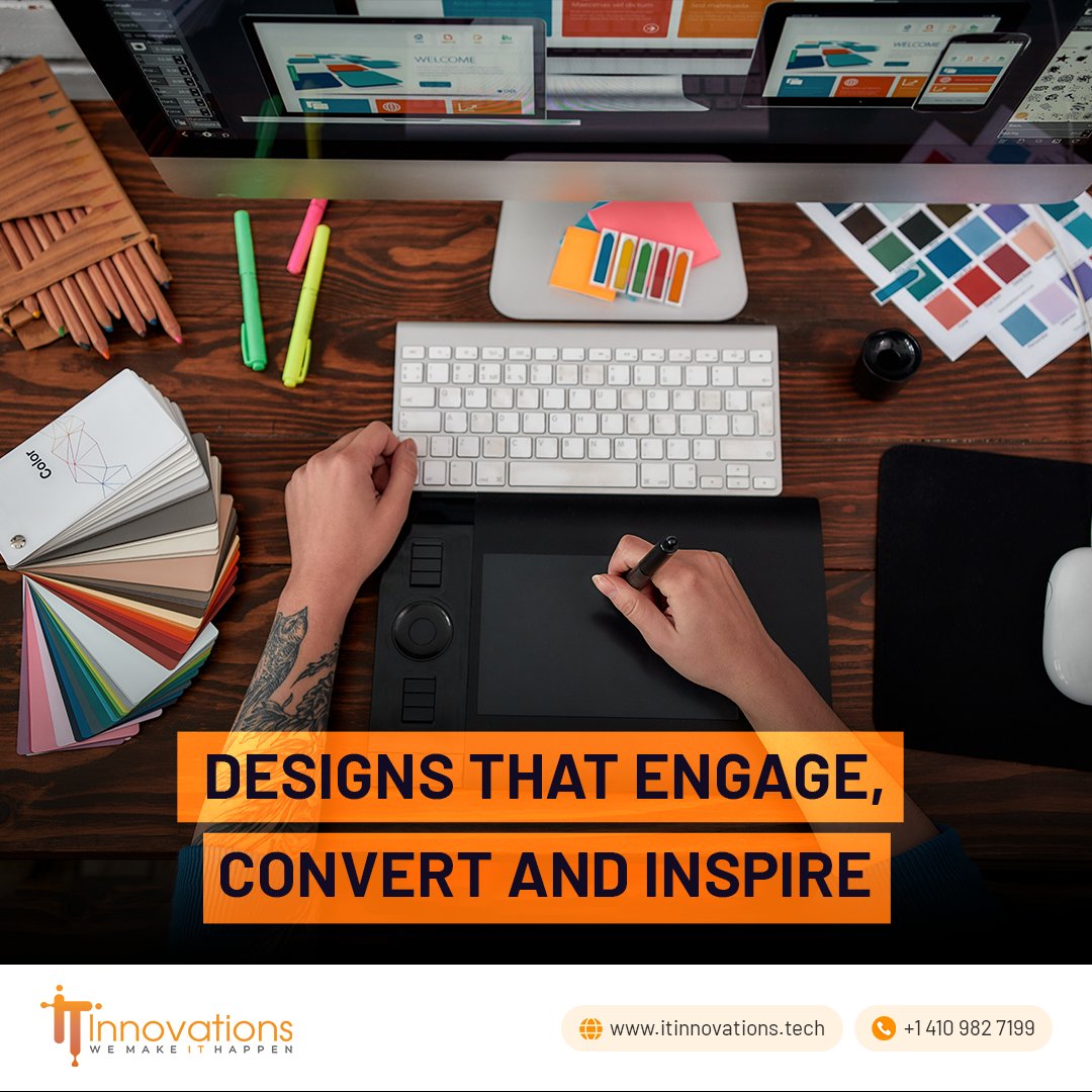 innovations2_it's tweet image. We create visuals that feel right and work better:

•Eye-catching designs that grab attention
• Smooth, intuitive user experiences
•Trend-driven creatives that stay fresh

👉 Explore our work on our website.

#ITInnovation #digitaltool #UIUXDesign #UserExperience
