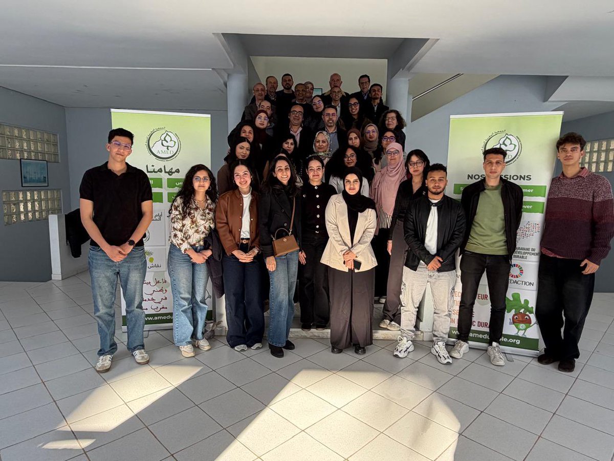 AMED_JDD's tweet photo. Retour en images sur les moments clés de l’ Assemblée Générale Ordinaire de l’ @AMED_JDD tenue le 4 Avril à l’ENSA Tanger, siège de l’association. Comme prévu à l’ordre du jour, les membres présents ont approuvé à l’unanimité les rapports moral et financier du mandat 2023-2025 https://t.co/amXY6lQfqz