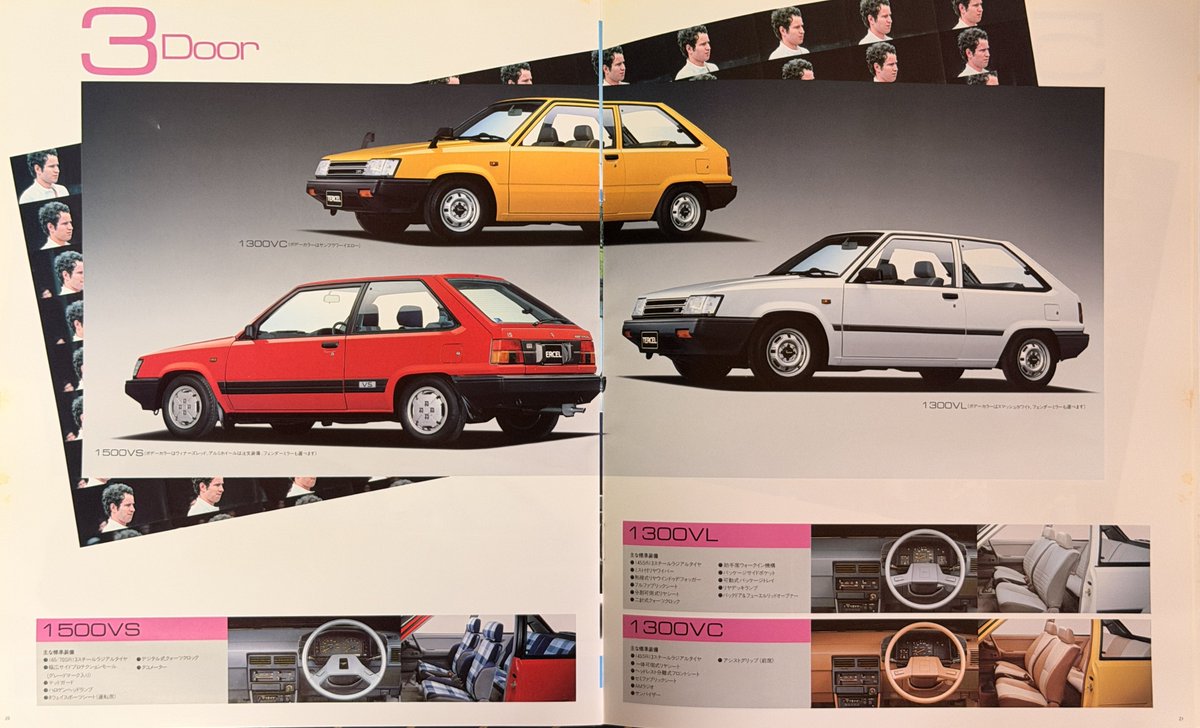1983年トヨタターセル。#自動車カタログ