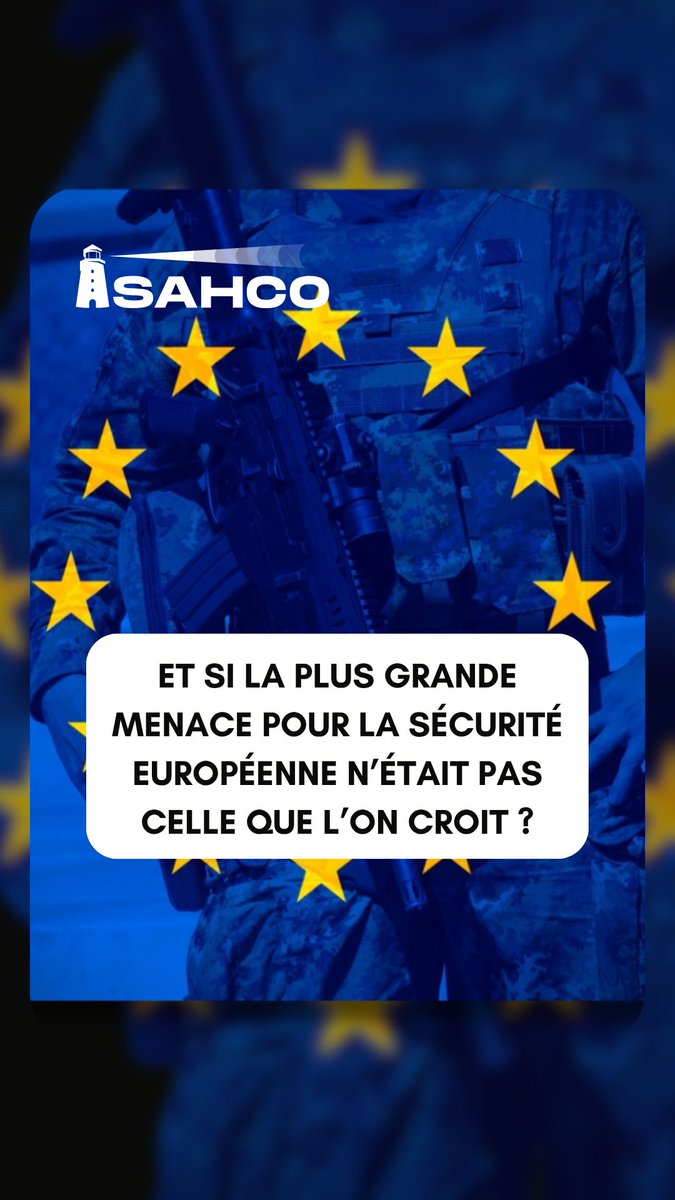 SahcoConsulting's tweet photo. Et si la plus grande menace pour la sécurité européenne n’était pas celle que l’on croit ?

🔗 https://t.co/EOPykzgsBD

#SécuritéEuropéenne #Géopolitique #Stratégie https://t.co/DrSEZ8c9eF