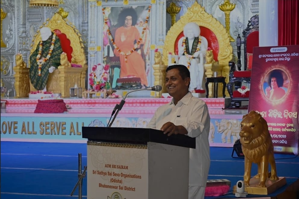 sathyasaiodisha's tweet photo. Loving Sairam..
With the Blessings of Bhagawan Sri Sathya Sai Baba, a District-Level Sadhana Sibira was conducted on 05th April 2026 at Sai Janani, Bhubaneswar Sai District.
#SadhanaSibira
#Districtlevel
#LoveAllServeAll
#SpiritualAwakening
#Bhubaneswar
-Media Team https://t.co/w3KgcKRPrr