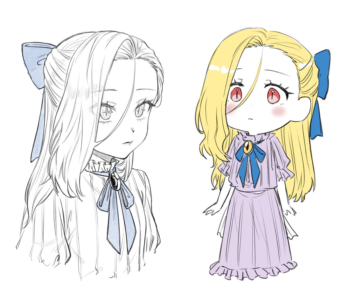Fie0907's tweet photo. ゲルダちゃんの幼少期（捏造） https://t.co/GT5BhAKDcC