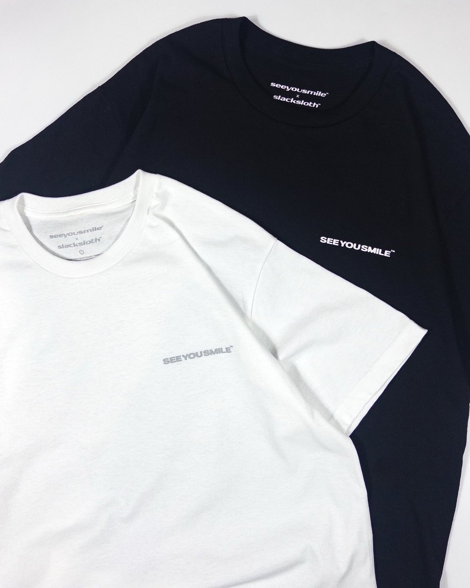 SeeYouSmile_'s tweet photo. 【COLLABORATION MERCH】

今年もコラボアイテム発売👕🔥

See You Smile × slacksloth

YOU VS FEST 2026
Exclusive Collaboration Merch

-Color: White / Black
-Size: M/L/XL
-6.0oz,100%cotton

今週末開催の"YOU VS FEST 2026"にて販売！

※数量限定

#SeeYouSmile
#slacksloth https://t.co/EtR17U65Gb