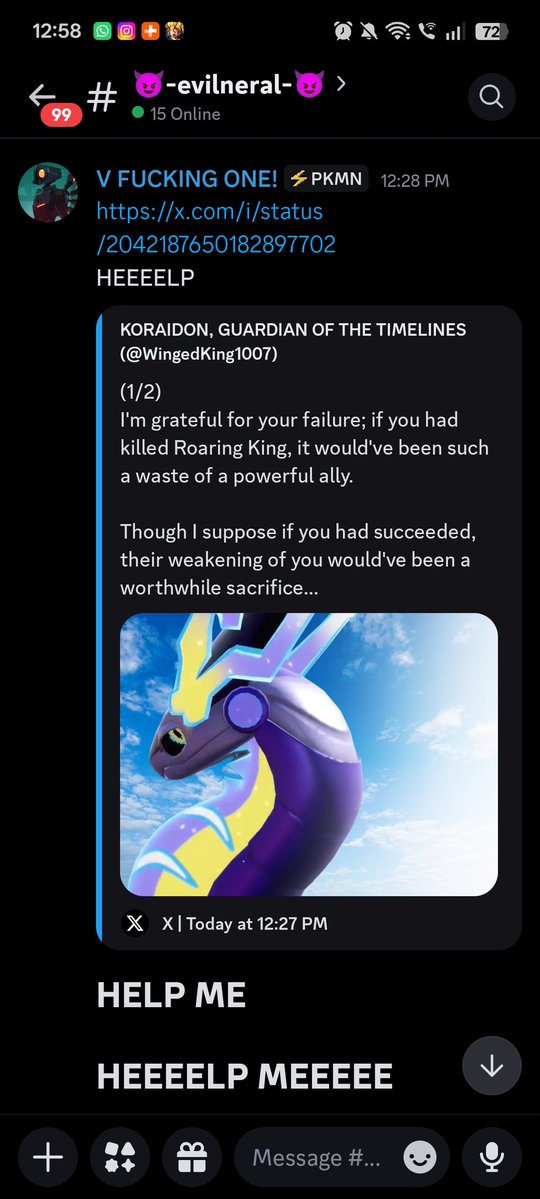 Miraidon, the will's harbinger tweet media