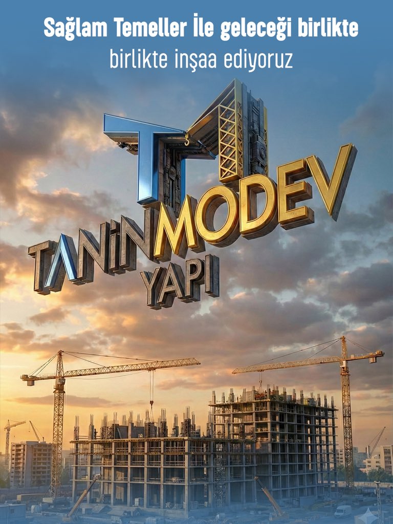 taninmodevyapi's tweet photo. Sağlam temellerle geleceği birlikte inşa ediyoruz.
Güven, kalite ve mühendislik gücüyle her projede fark yaratıyoruz.

#TaninModev #İnşaat #GüvenliYapılar #Kalite #YapıSektörü #Gaziantep #Construction https://t.co/kUWBXXRl3l