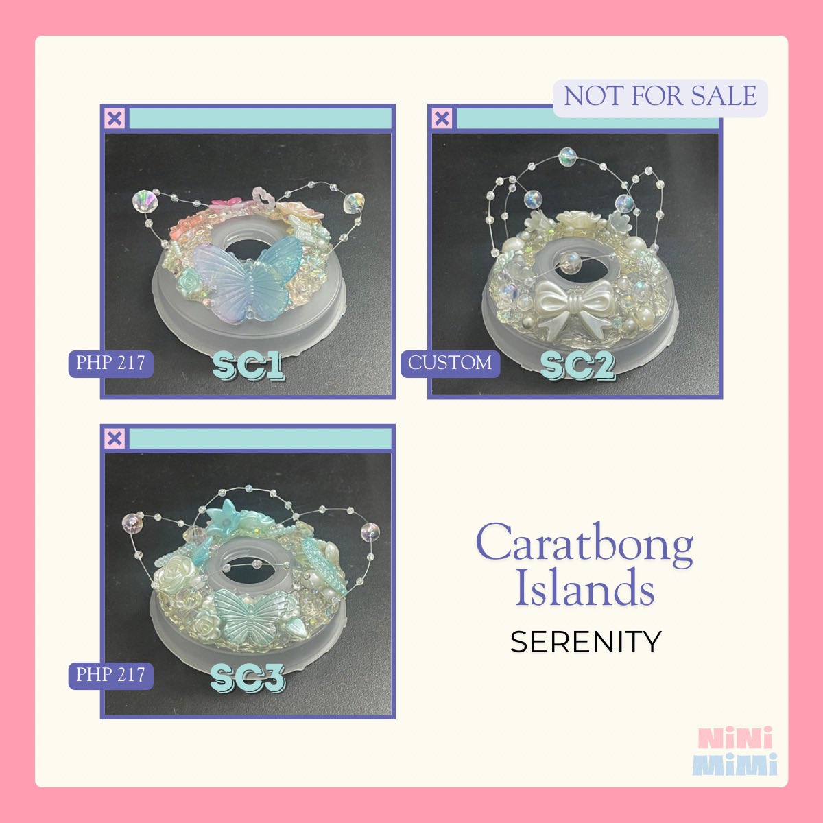 by_ninimimi's tweet photo. Caratbong islands ❀ 
— the carat collection

❀ 1 quantity per design
❀ Mine basis!
❀ reply: mine + code[ex: mine + MH1]
❀ prices are on the photo

mop: gcash/maya/bdo
mod: SDD/ggx

🏷️ #by_NiNiMiMi wts lfb seventeen svt carat deco island cbv2 cbv3 https://t.co/gvZipXPRCT