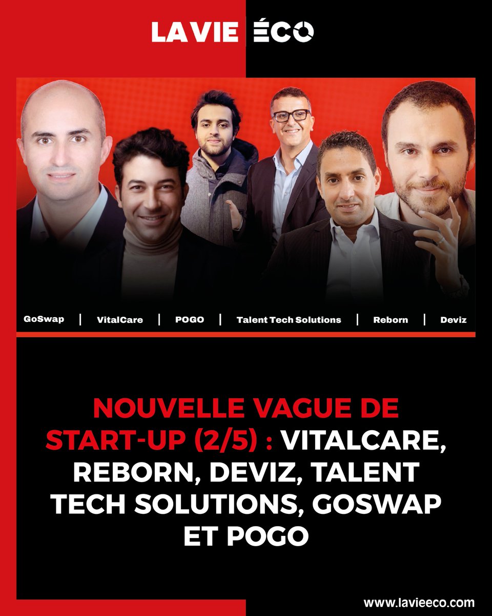 JournalLavieeco's tweet image. Près d’une trentaine de start-up font leur entrée sur le marché et investissent des secteurs variés, de l’intelligence artificielle à l’agritech, en passant par les services digitaux et l’économie circulaire.

🔗lavieeco.com/tech/start-up/…

#startup #agritech #VitalCare #Reborn