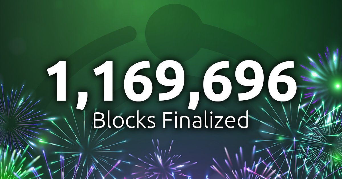 realGhostChain's tweet photo. 🚀 A GHOST TestNet 6.0 milestone: 1,169,696 blocks finalized - and counting!

Spin up your validator node today and shape the future of private DeFi. The network is growing, and we want you to be a part of it. 👻 https://t.co/NFEVR6u9pZ