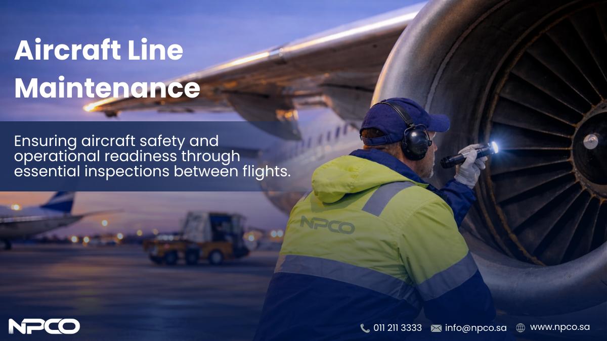 Ensuring safe, ready aircraft—every flight.
At NPCO, line maintenance keeps operations running seamlessly.  

#NPCO
