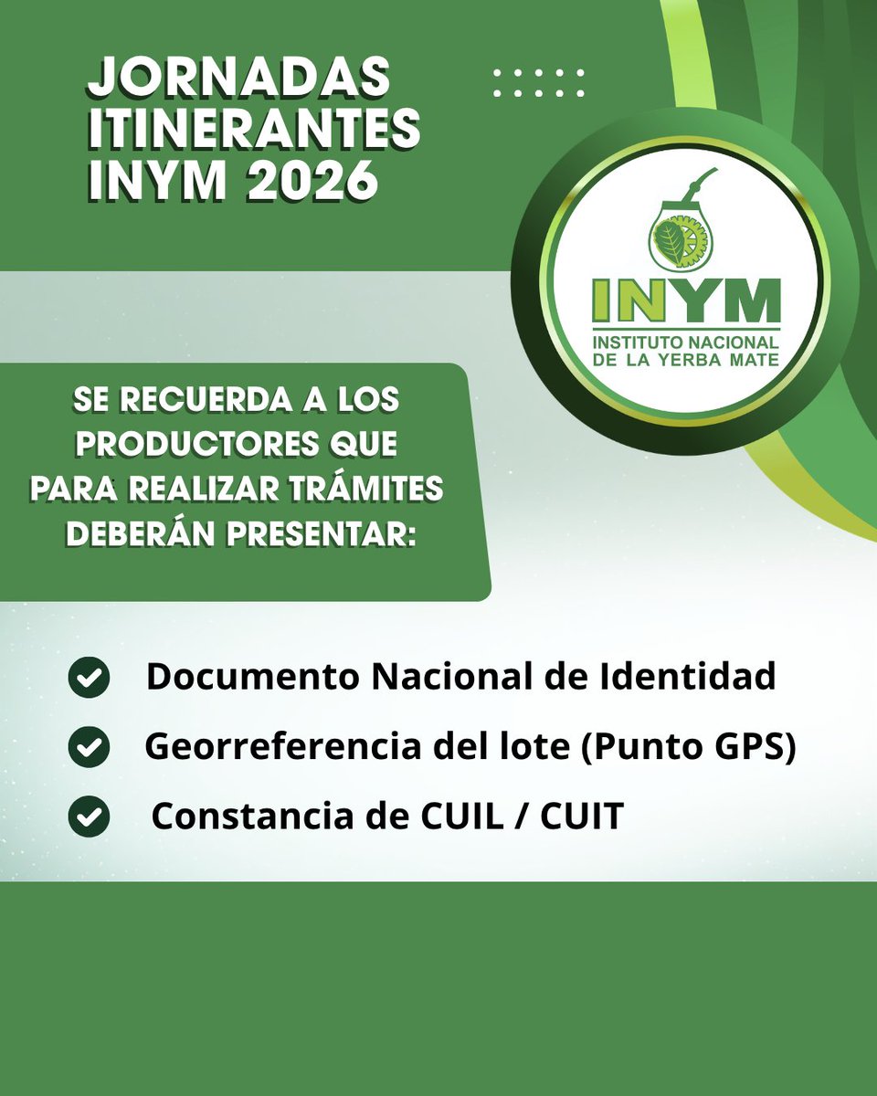 Insti.Nac.Yerba Mate 🇦🇷 tweet media