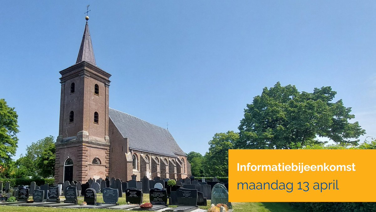 Gemeente_ZWL's tweet photo. 📅 Informatiebijeenkomst Mastenbroek
We werken aan maatregelen voor de begraafplaats. We vertellen hier meer over tijdens de bijeenkomst op 13 april. De inloop start om 18.45 uur. Ook vertellen we meer over de restauratie van de kerktoren. Aanmelden? 👉 https://t.co/CtEv6hWoe9. https://t.co/VQQovLoLNP