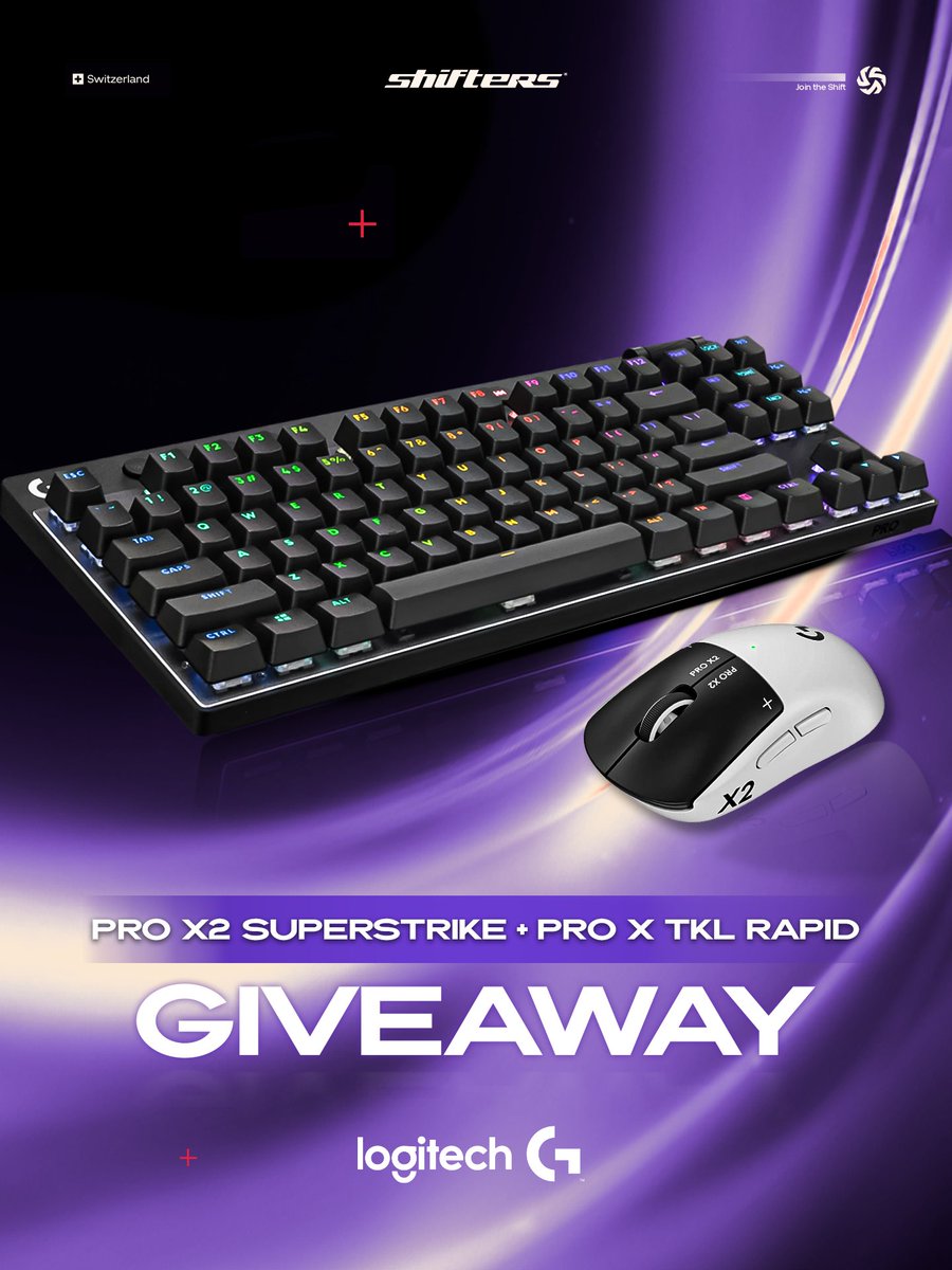 Les compétitions ont maintenant repris et pour fêter ça on vous fait gagner un pack Clavier + Souris de chez <a href="/LogitechGFrance/">Logitech G France</a> !

▶️ Follow <a href="/ShiftersGG/">Shifters</a> et <a href="/LogitechGFrance/">Logitech G France</a> 
▶️ RT ce post

Tirage semaine prochaine !