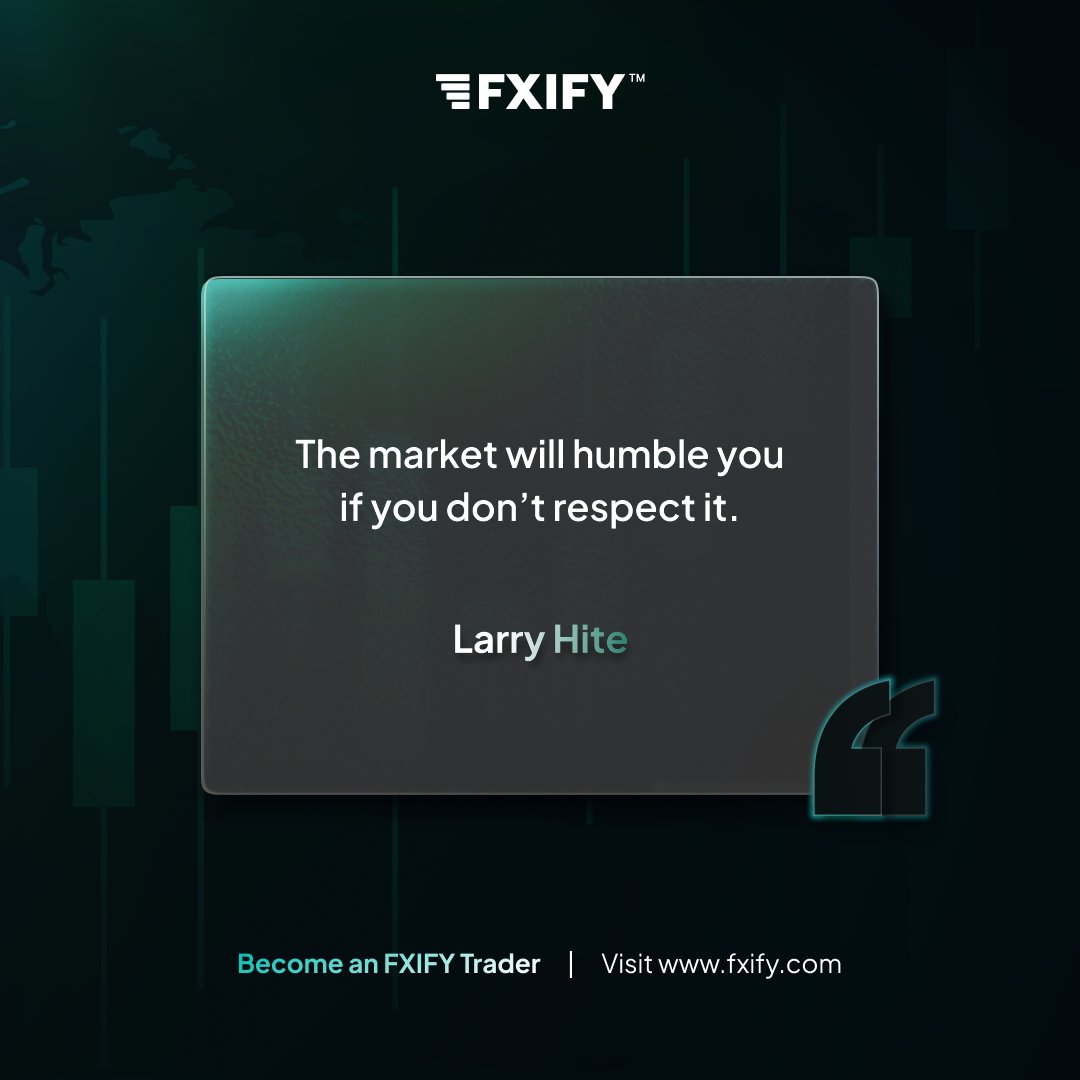 fxifycom's tweet image. Stay grounded. The market rewards discipline, not arrogance. ⚠️ 

#FXIFY #TradingMindset #PropTrading