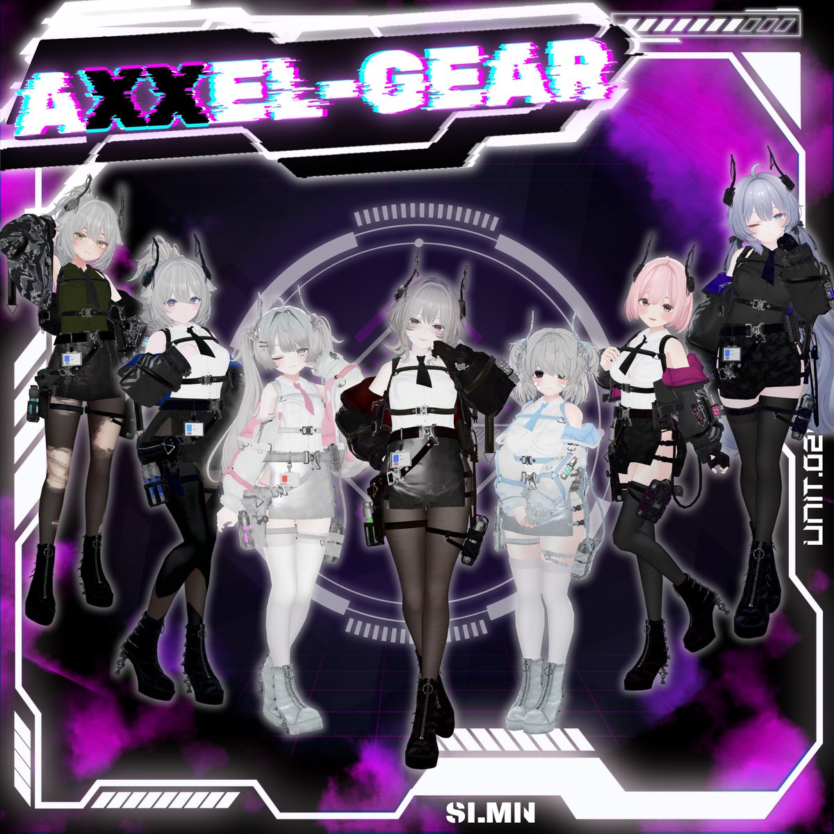 shake_noVR's tweet photo. AXXEL-GEAR販売開始しました🪓

4/13(月)23:59までセールを行っているので是非この機会にご購入ください🙌

【対応アバター】
𓏸𓈒真央
𓏸𓈒瑞希
𓏸𓈒クマリ
𓏸𓈒リナシータ
𓏸𓈒スノーハヴォック(デルタフレア共通素体)
𓏸𓈒ミルフィ
𓏸𓈒ラムネ

🔗リンクはツリーに

#VRChat #salmona_BOOTH https://t.co/Eej4NIWQMT