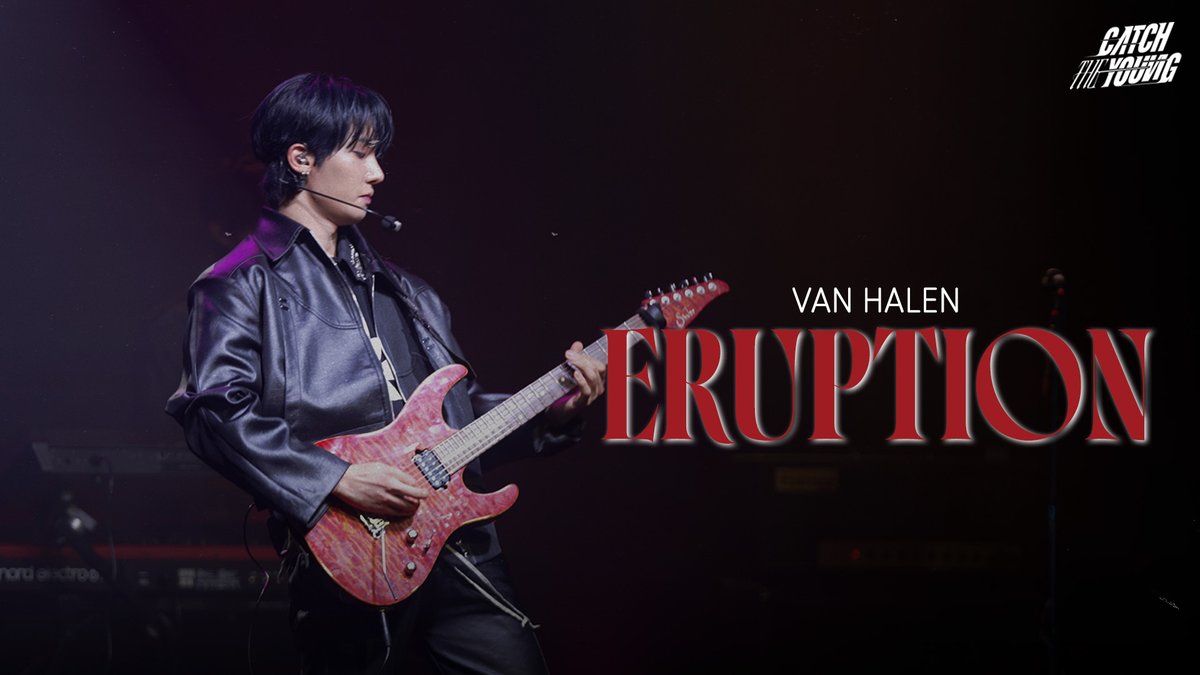 catchtheyoungjp's tweet photo. KIHOON of CATCH THE YOUNG performing Van Halen's "Eruption"

🔗 https://t.co/rbV1XvydIm

#キャッチ・ザ・ヤング #CATCHTHEYOUNG #CTY
#ギフン #KIHOON
#ERUPTION #VANHALEN #EDDIEVANHALEN #EVH https://t.co/zfIrIBxw1i