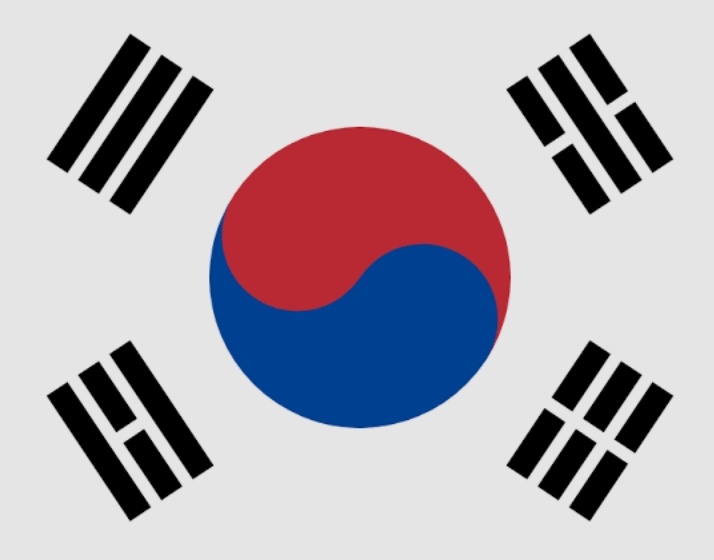 kookyun's tweet photo. BTS made the south korean flag ????? https://t.co/QfwCSy6CLT