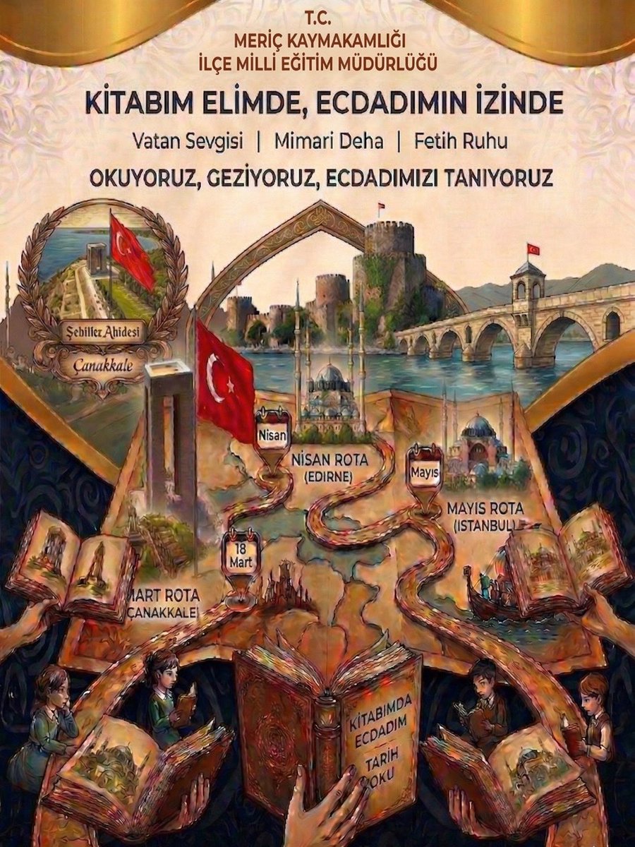 İlçemizde “Kitabım Elimde, Ecdadımın İzinde” Projesi Hayata Geçirildi 📖

Kaymakamımız Sayın Mehmet Abdulkadir GÜVENÇ’in himayelerinde yürütülen “Kitabım Elimde, Ecdadımın İzinde” projesi ile ilçemizde öğrenim gören ilkokul, ortaokul ve lise düzeyindeki…
 facebook.com/share/p/18LtHr…