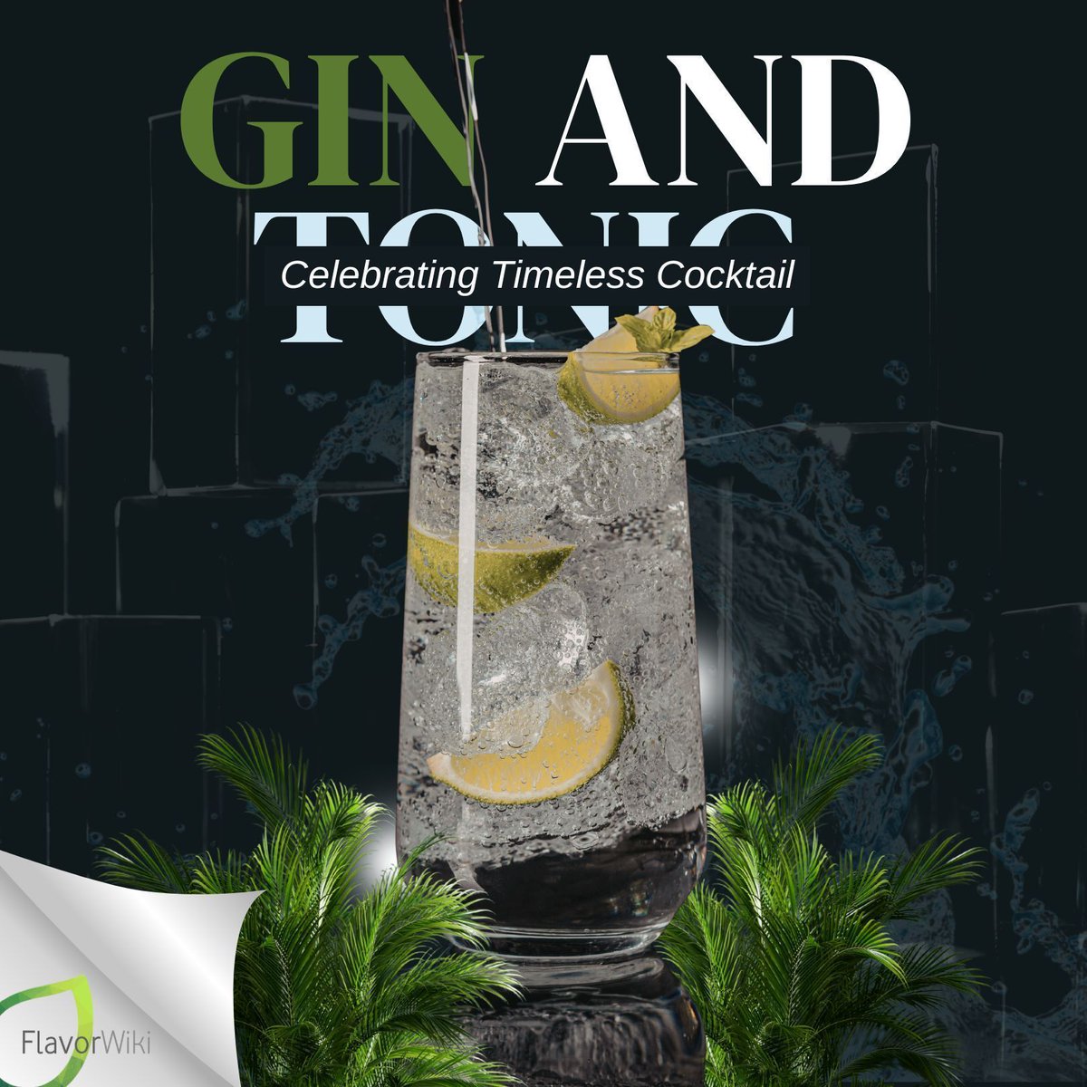 FlavorWiki's tweet image. It's the perfect day for a perfect drink. Happy National Gin and Tonic Day! 🍸
There's something magical about that crisp, refreshing fizz. 

#NationalGinAndTonicDay #GinAndTonic #CocktailTime #Cheers