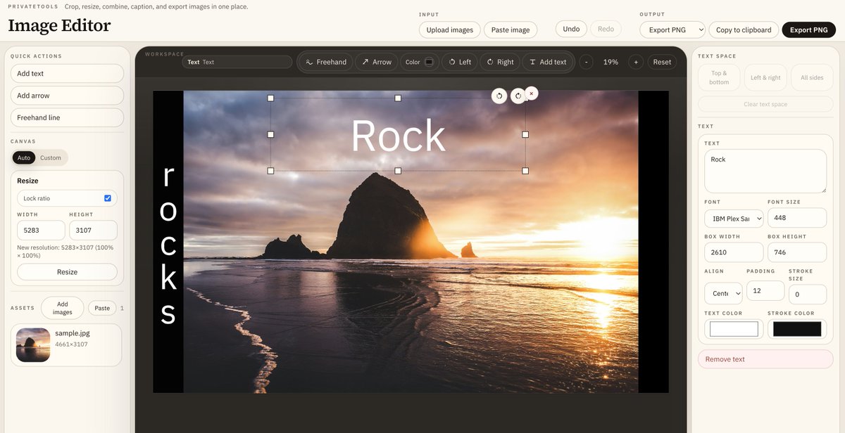 My new image editor. Works in browser