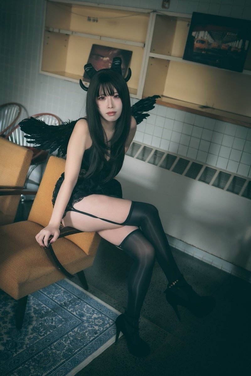 sian_karaage's tweet image. Dream…？

 #コスプレ
 #創作
 #devil