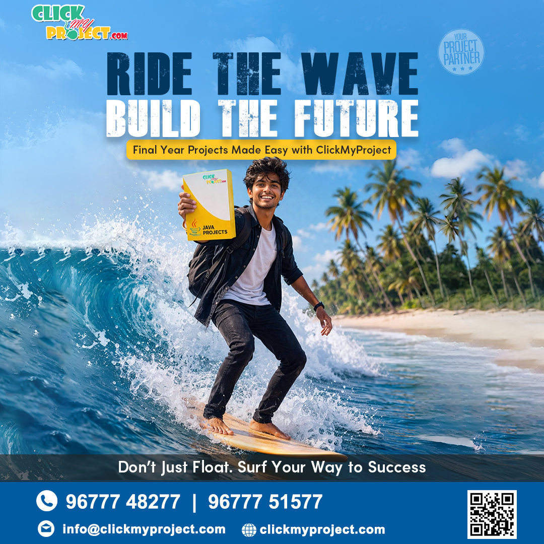 ClickMyProject's tweet photo. 🌊🔥 Don’t Just Pass Final Year… OWN IT with ClickMyProject 🎓💥

🔗 Website: https://t.co/NFpy1PRBnL

#clickmyproject #FinalYearProject #EngineeringStudents #CampusPlacement #FinalYear #SmartStudents #Innovation #ProjectIdeas #ReadyMadeProjects #FinalYearStudents #ITProjects https://t.co/KSV84BgLoH