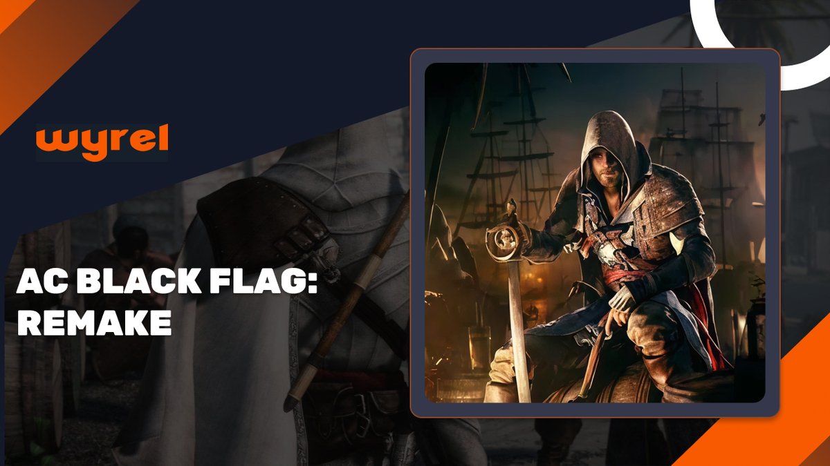 wyrel_com's tweet photo. Black Flag Resynced reveal on April 16! ⚓🏴‍☠️
🌊 Status: Full remake of AC IV. 🚀 Launch: Rumors point to July 2026. 🎮 Engine: Upgraded to Anvil (No loading screens!). ⚓ Physics: Advanced naval combat &amp; weather.
Edward Kenway returns! 🦅🦜
#AssassinsCreed #BlackFlagResynced https://t.co/DWSWYjKc6r