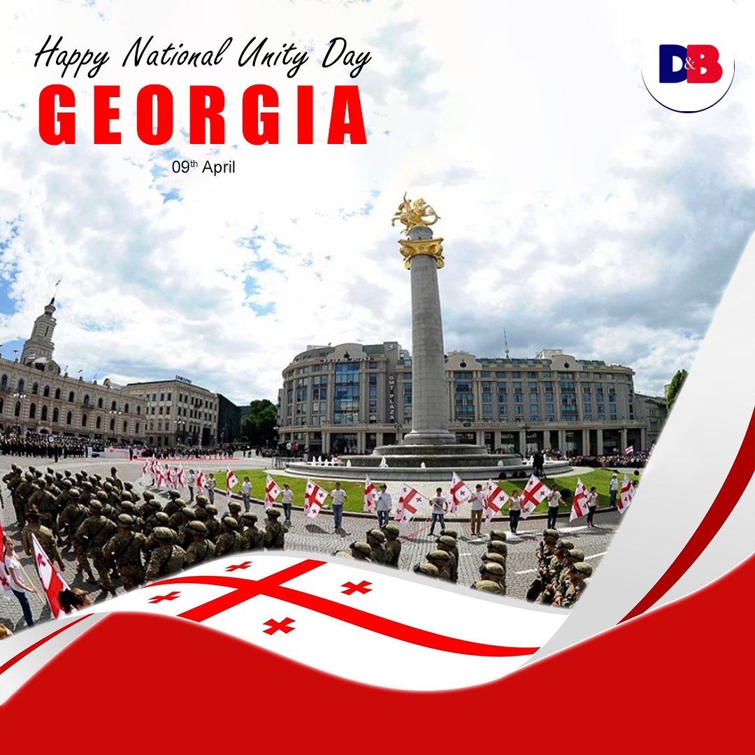 diplomacybeyond's tweet image. We commemorate National Unity Day in Georgia and pay tribute to the values of unity, dignity, and national pride that continue to guide the country forward.🇬🇪

#Georgia #nationalunitydaygeorgia #nationalunityday #nationalpride #TrendingNow #trendingpost