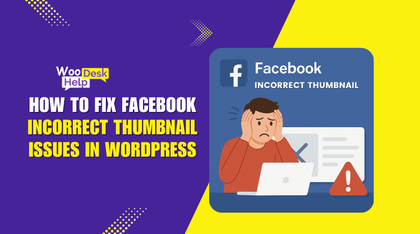 WooHelpDesk's tweet photo. Facebook showing the wrong thumbnail for your WordPress link?

Check Open Graph tags, featured image, image size, cache, SEO plugin settings, and then refresh the preview with Meta Sharing Debugger.
👉 https://t.co/HIziyRhAhl

#WordPress #FacebookThumbnail #OpenGraph #WebsiteFix https://t.co/Bp6Of6Z72Z