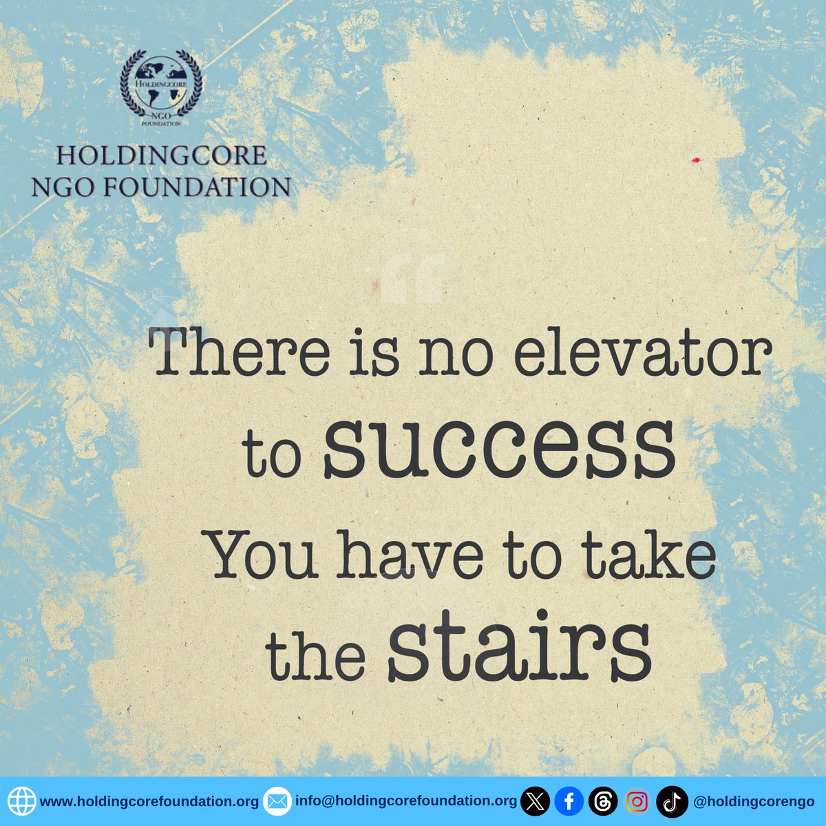 Holdingcorengo's tweet image. Commit to taking three small steps toward your goal today.

#HardWorkPaysOff #ConsistencyIsKey #ClimbToTheTop #ProcessOverResults #HoldingcoreEMPFoundation