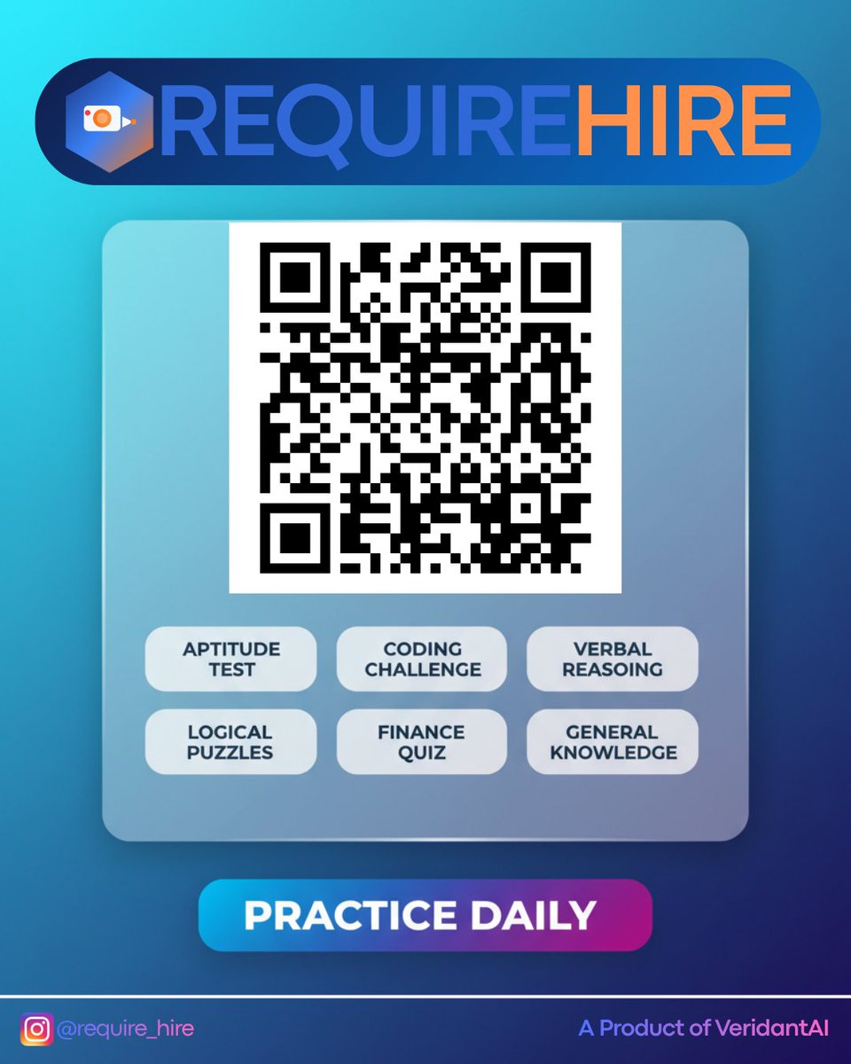 Requirehire's tweet photo. India’s first AI‑powered, interview‑first recruitment platform – @requirehire. 📷
Take one AI interview, build your verified skill profile, and let top employers find you. Perfect for freshers, graduates, and early‑career professionals in India.
Hiring? Discover interview‑ready candidates on https://t.co/yd43axllAV.  #varanasi #Raaka