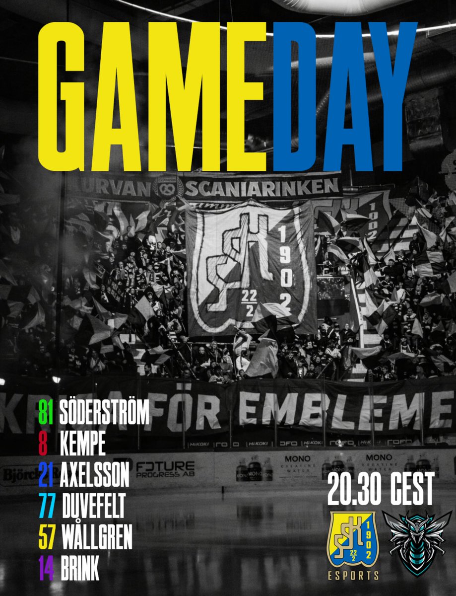 SSKEsports's tweet photo. 🟠Academy (1-1-0), 🟠Adepts (2-2-0) &amp; ⚪️Prospects (2-0-0) are already off and running, but tonight 🟡 Esports enter #ECL26Spring by way of a matchup vs. title contender @ParasiteNHL 💥

Elite debut for @Axelzonee &amp; SSK debut for @SmAyK99 🔥

20.30 CEST - https://t.co/VXgVi7SA8G https://t.co/MkA5gdW4P5