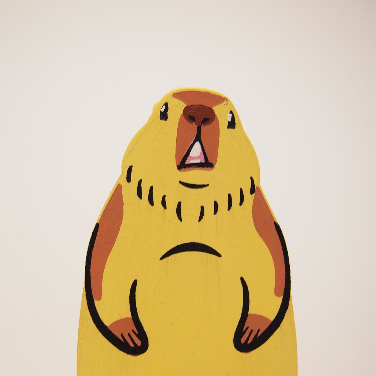 torikai_hm's tweet photo. マーモット
少し傾げた顔が小さなこだわり
#木工　#marmot #woodcraft https://t.co/MTbrSxEO5F
