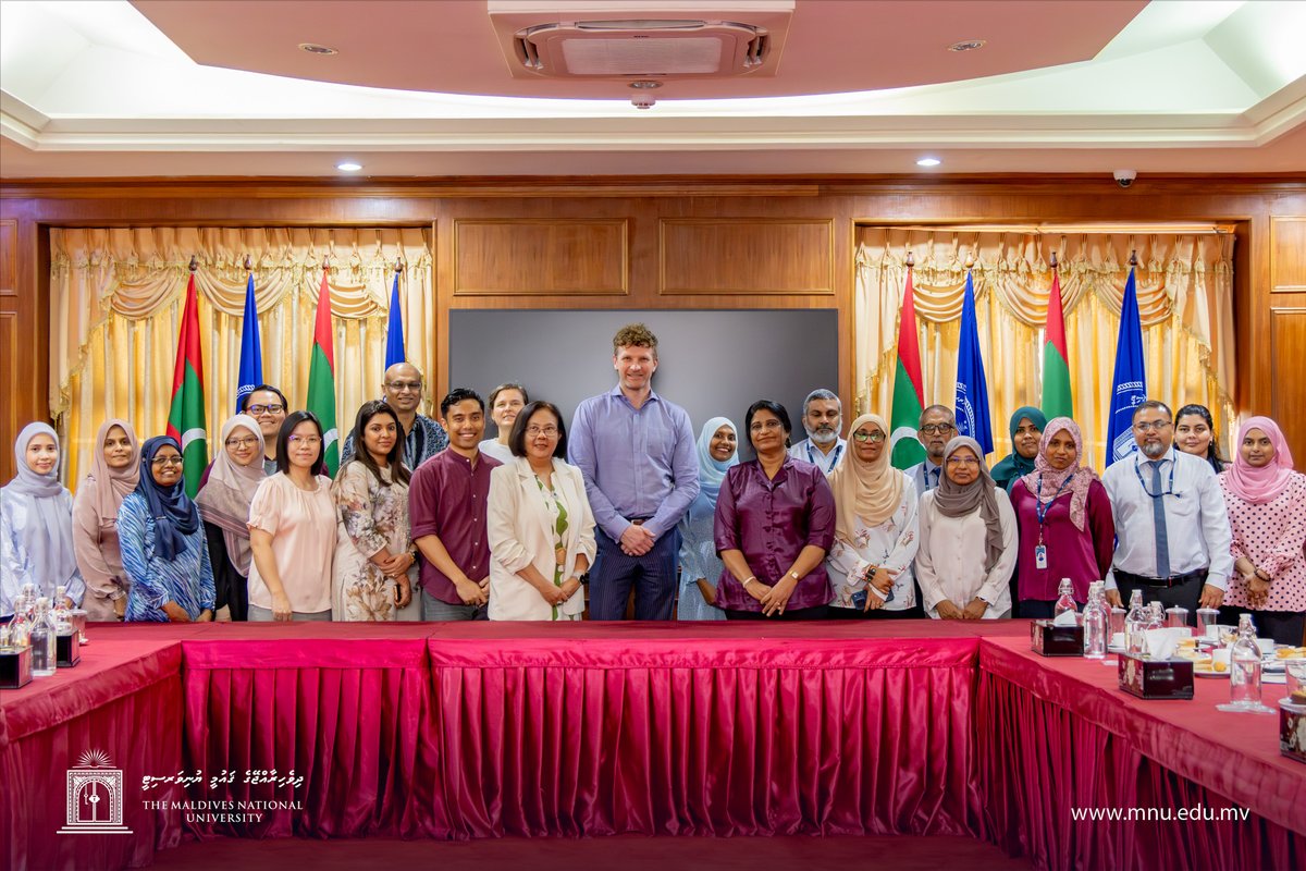 MNUedu's tweet photo. The Maldives National University is proud to be a key partner in the Regional Hub for Asia Climate Change and Health (REACH), a collaborative initiative with Monash University Malaysia and Sunway Center for Plenatary Health, supported by International Development Research Centre and UK
Foreign, Commonwealth & Development Office (FCDO).

This initiative focuses on understanding the health impacts of climate change across South and South East Asia, while promoting climate literacy, strengthening health systems, and empowering communities, especially women, children, older adults, and vulnerable populations.

#MNU #MaldivesNationalUniversity 
#Monash University Malaysia
# Sunway Center for Plenatary Health
#REACH #ClimateChange #HealthResearch  # South & South East Asia