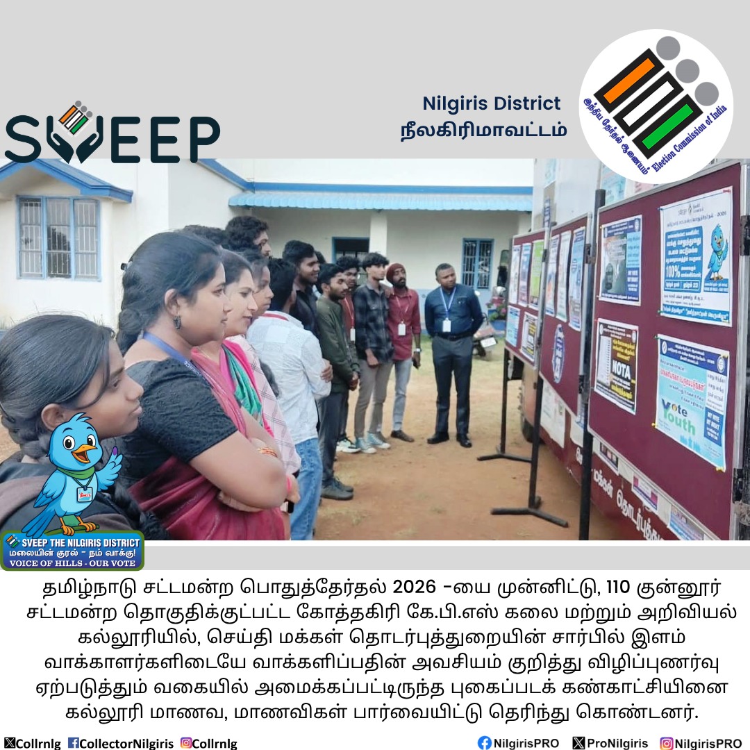 Collector & DM, The Nilgiris tweet media