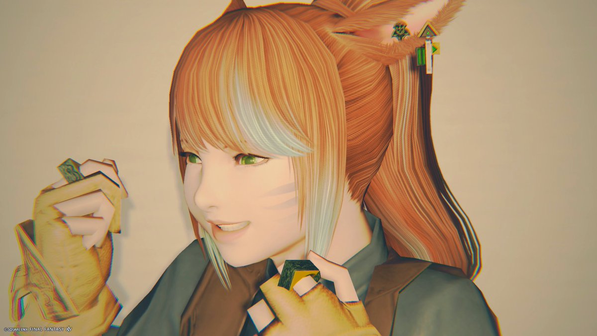 slumber_ff14's tweet photo. 地図掘りとキャロットラペ納品と潜水艦回しを頑張ってくれてるサブッテちゃん
とてもかわいい…^.  ̫ .^

↓ここで撮影📷したけど部屋変わってた🙀 https://t.co/aFMcS9cK9w