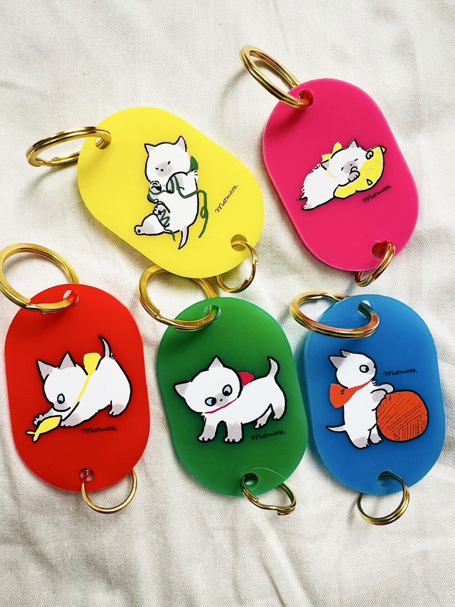 「シャムタグはあと4色になりました。」|ももろ　4／20発売絵本「パンダのパクパクきせつのごはん」のイラスト