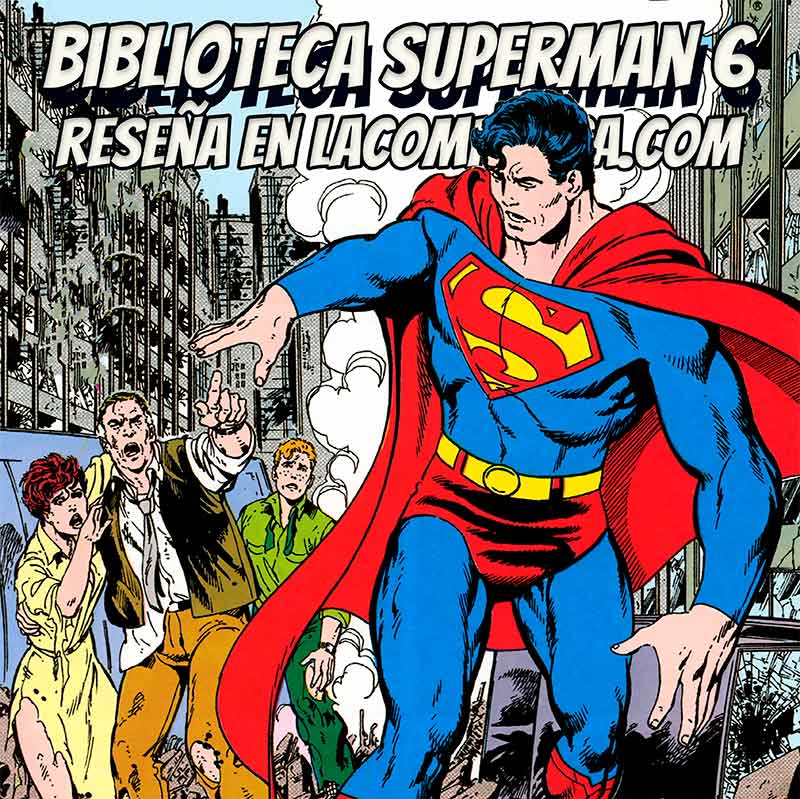 #felizjueves comiqueter@s! Biblioteca Superman 6 es historia del cómic… por razones MUY distintas. Entre el momento más WTF de Superman y la Guerra de Bandas, Byrne firma un tomo tan polémico como interesante. Edita <a href="/PaniniComicsEsp/">Panini Cómics España</a> ¡No os lo perdáis!👉 lacomicteca.com/biblioteca-sup…