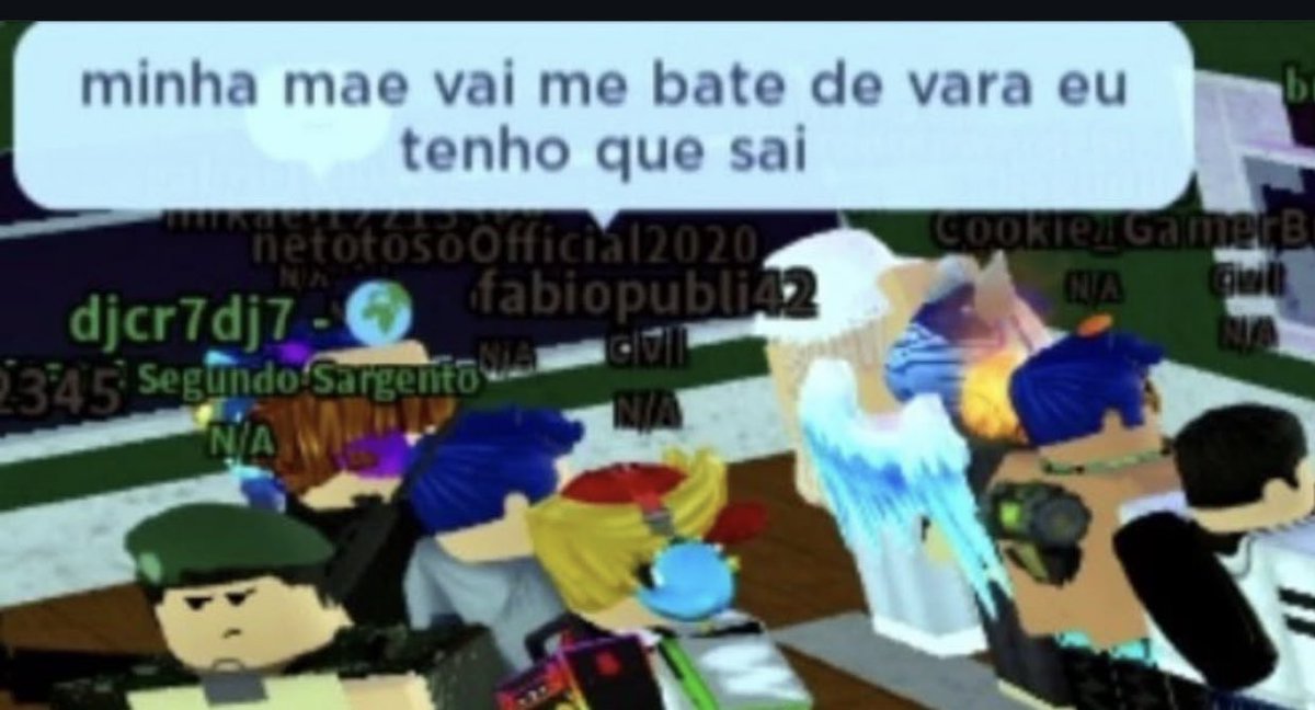 Roblox sem contexto (@contextoroblox) on Twitter photo 