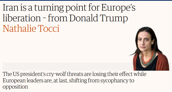 Real opposition to Trump would involve more than words, and would mean going to Moscow and striking a deal for energy imports to resume.

The real situation is that these Regional and National Branch Managers of USA Inc. are just waiting him out so things "go back to normal".