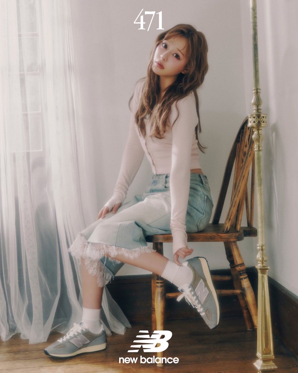 New Balance471のビジュアルモデルを 努めさせて頂きました！ ⁡ 471と