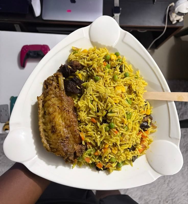 With Cutlery or chopsticks??