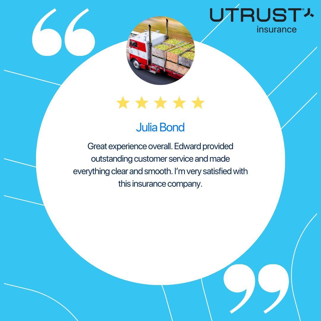 utrustinsurance's tweet image. 🚚 Another happy client on the road.

At U Trust Insurance, we focus on clear communication, reliable support, and making trucking insurance simple for our clients.

Thank you to the carriers who trust our team every day.

#truckinginsurance #UTRUSTInsurance #clientsuccess