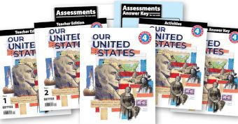 Heritage Studies 4: Our United States begins with a brief history of the U.S. then focuses on study of the states. 
buff.ly/5KZi7MP 
.
.
.
.
.
#BJUPressUSHistory #homeschoolAmericanHistory #homeschoolUSHistory #ChristianUSHistory #ChristianAmericanHistory
