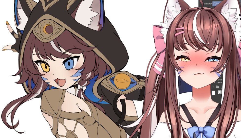 SpukyCat 🐱 Dokomi 10L21 | Vtuber Artist tweet media