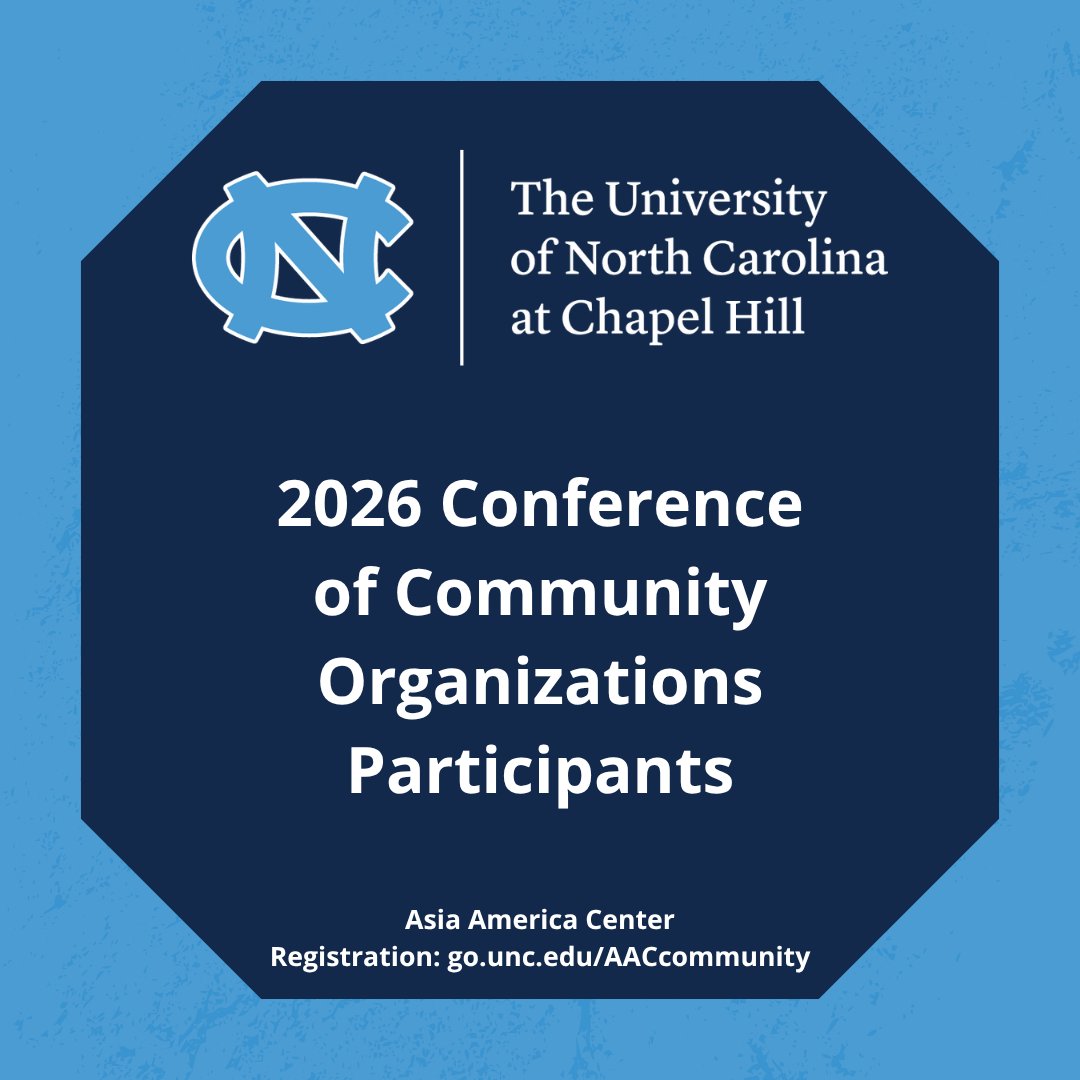 UNC Asian American Center tweet media