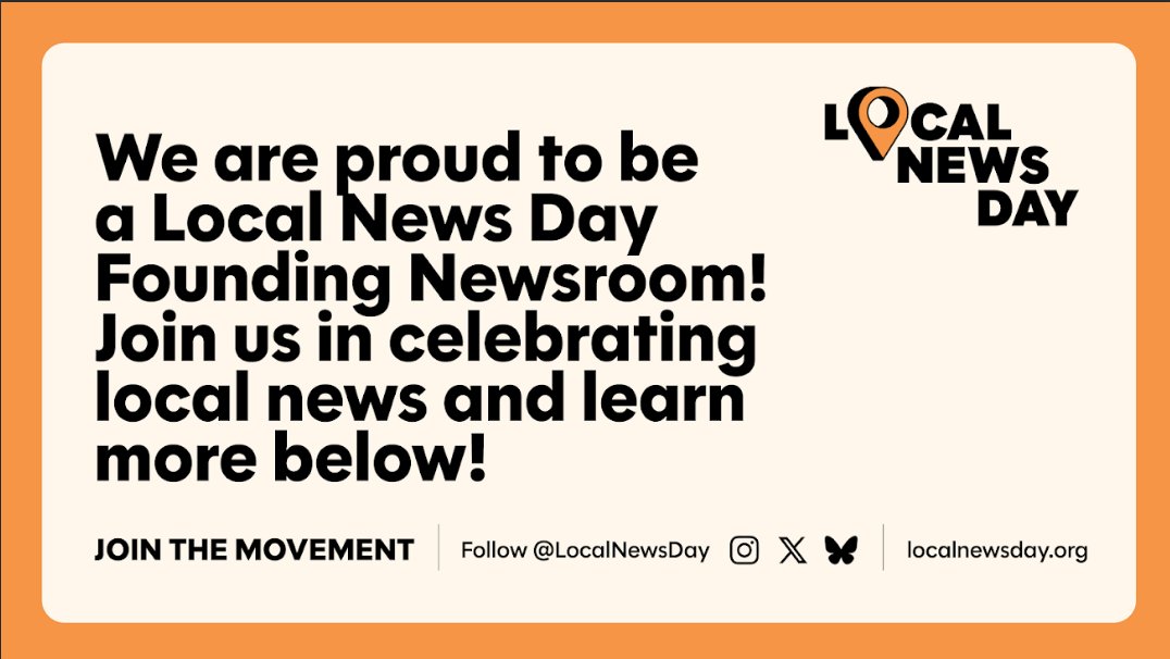 ldforry's tweet photo. Today is @LocalNewsDay! As co-publisher of @DotNews alongside @BillForry, I am thrilled to announce that we are a founding newsroom in this effort to elevate and expand the focus on #localjournalism. Thank you for your support! Check out this week's edition! https://t.co/awfYHXqIk9