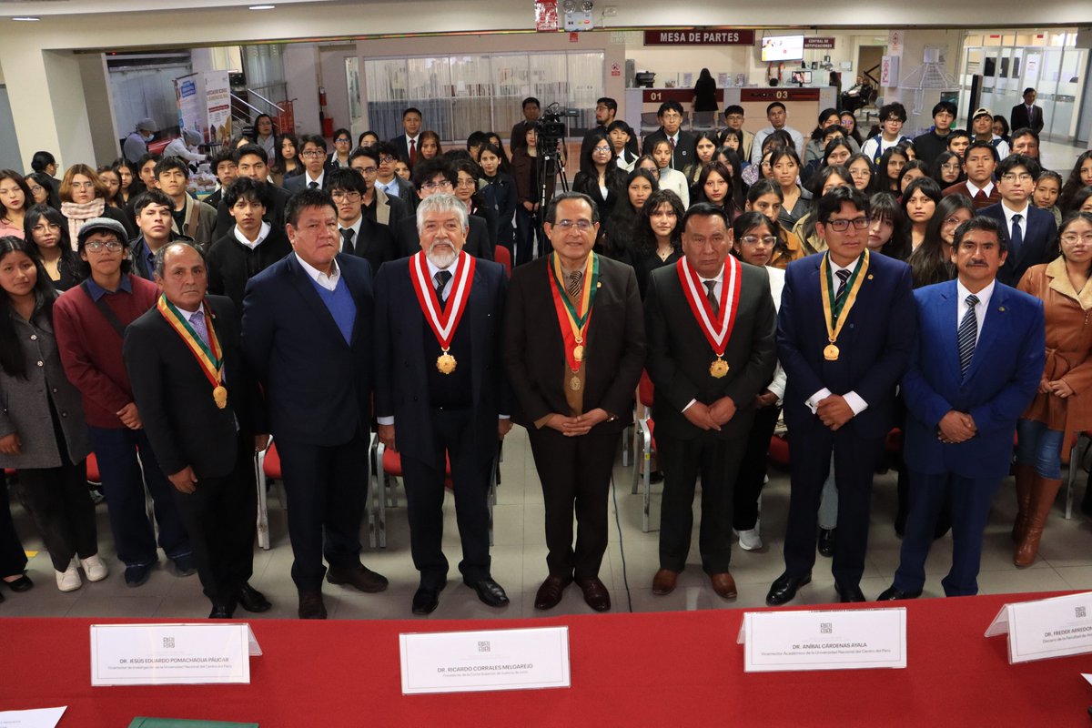 UNIVERSIDAD NACIONAL DEL CENTRO DEL PERÚ tweet media