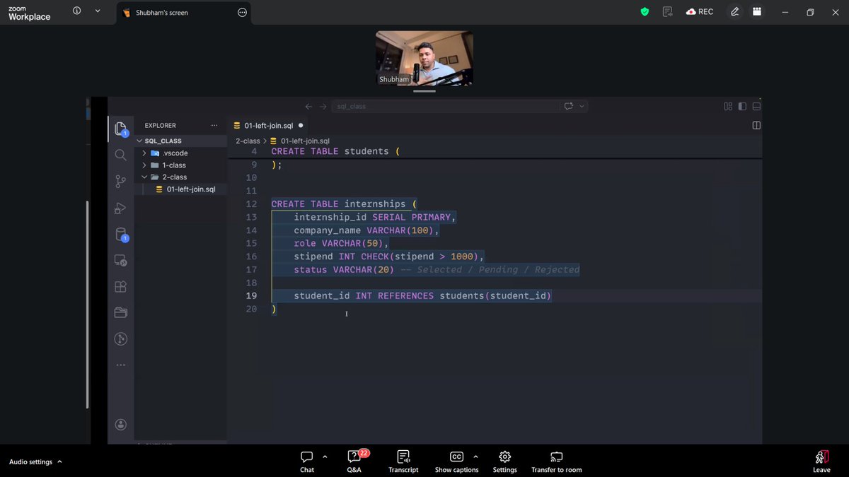 RajSing62691380's tweet image. Week 11 of my learning journey 🚀

Started **DBMS with Shubham Sir**.
@Hiteshdotcom  | @piyushgarg_dev  |@nirudhuuu 

#DBMS #SQL #LearningJourney